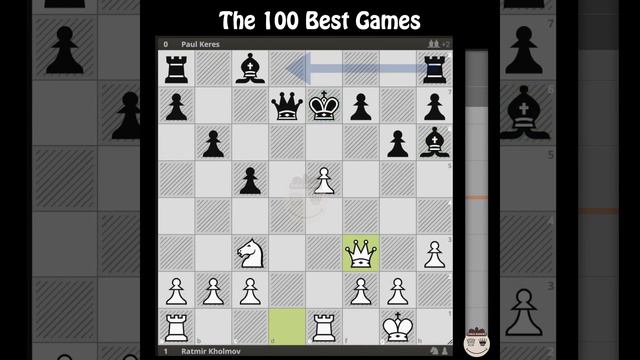 Ratmir Kholmov - Paul Keres || USSR Championship 1959 @chessbuddies 🔴 #100bestchessgames смотреть онлайн