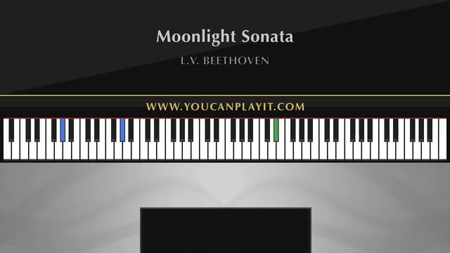 Moonlight Sonata (Beethoven) | Piano Tutorial смотреть онлайн