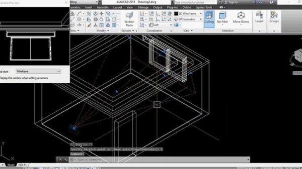 AutoCAD Rendering Settings Interior Bedroom Complete 3/10