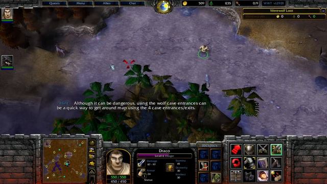 Warcraft 3: TFT [Custom] #1184 Werewolf Transylvania 1.29 - Zombík je nějaký silný смотреть онлайн