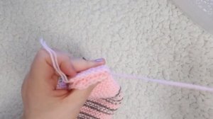 Мастер класс САМЫЕ ПРОСТЫЕ следки-тапочки спицами. Для начинающих