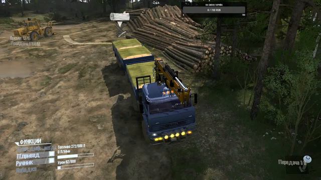 Stream_MudRunner: Карта «Добрые реки». Автор: Vargrimm. Часть 2. смотреть онлайн