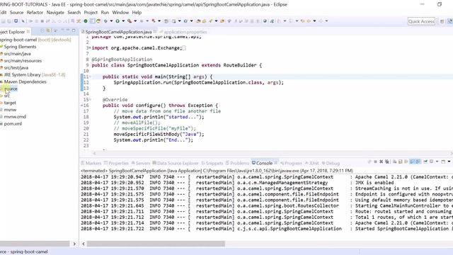 Spring Boot With Apache Camel integration | Java Techie смотреть онлайн