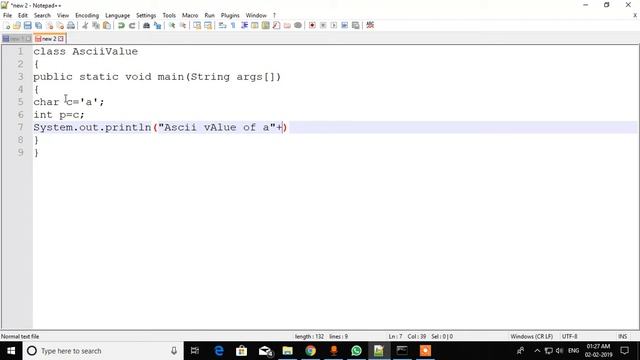 Java Program to Find ASCII Value of a character || Hindi смотреть онлайн