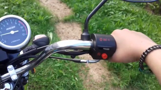 Небольшой обзор на мой новый мопед Racer Trophy rc110n смотреть онлайн