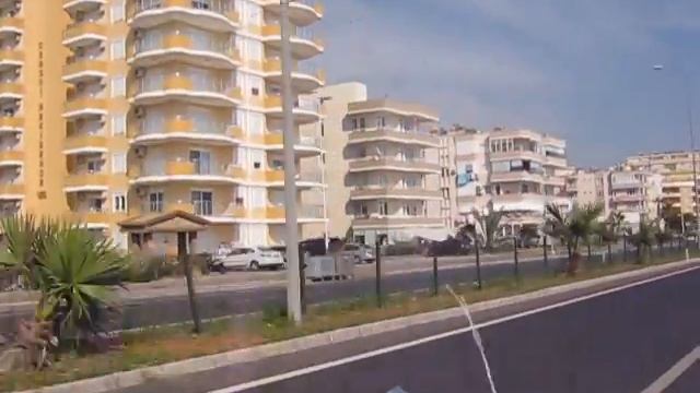 Дорога вдоль моря в Алании (май 2014 ч.2) смотреть онлайн