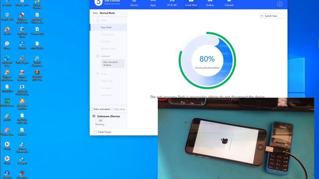 iphone 6plus Reset password By 3uTools смотреть онлайн