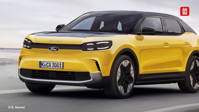 Ford Capri (2024) | Bringt Ford den Capri als Elektro-SUV zurück? | Skizze смотреть онлайн