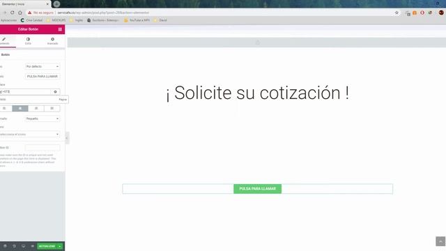 Como poner Botón de llamada (Click to call) en Elementor Wordpress ¡Facil y Rápido! 2020 смотреть онлайн