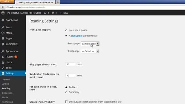 Configuring Your Settings in WordPress смотреть онлайн