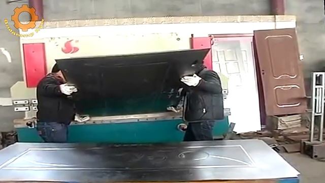 Как делают китайские двери