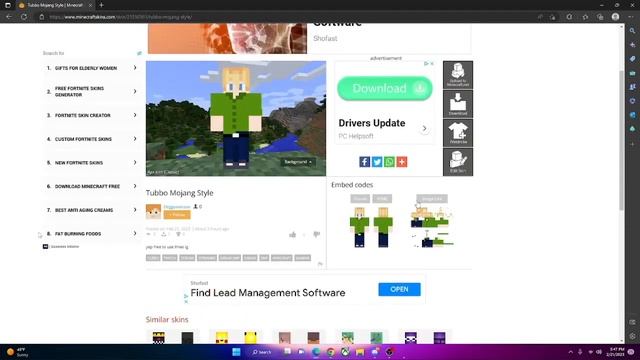 How To Add A Minecraft Skin To Lunar Client! *Tutorial* смотреть онлайн