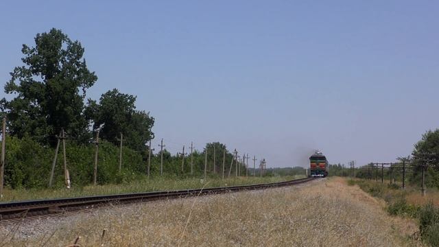 ?3000 лошадинных сил с 3ми пассажирскими вагонами | 3000 horsepower, 1000 per 1 train car смотреть онлайн