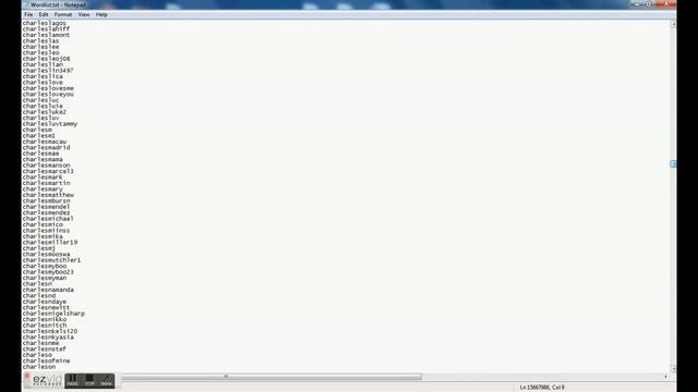 Password word list: Over 15 million words! смотреть онлайн