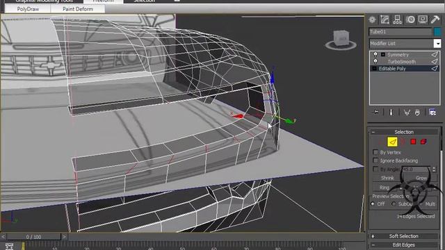 Modeling chevrolet camaro in 3ds max Part3 смотреть онлайн