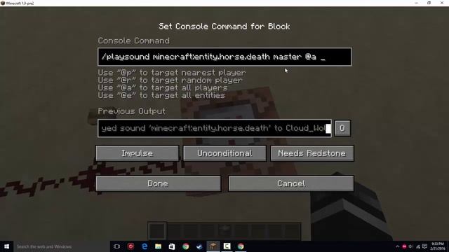 Minecraft Command Blocks: (1.9-1.11) Playsounds Tutorial смотреть онлайн