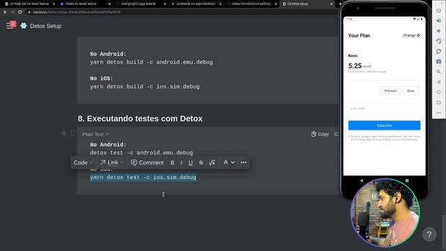 Teste E2E no React Native - Code/drops #101 смотреть онлайн