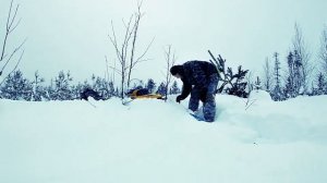 В лесу на STELS VIKING 800