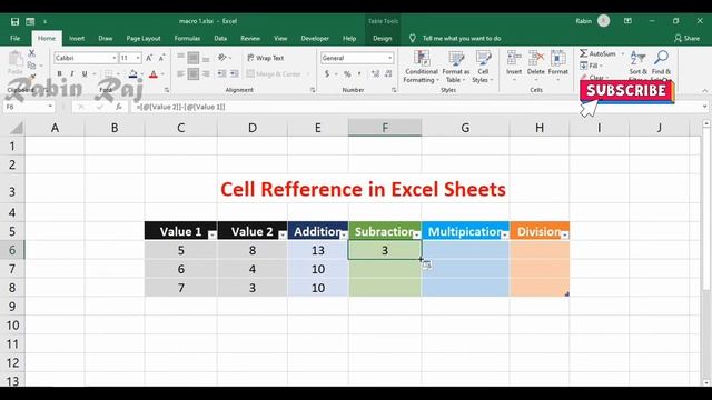 Excel Sheet Cell Reference : Arithmetic Calculation in Excel Sheet | Cell Address | Cell Values смотреть онлайн