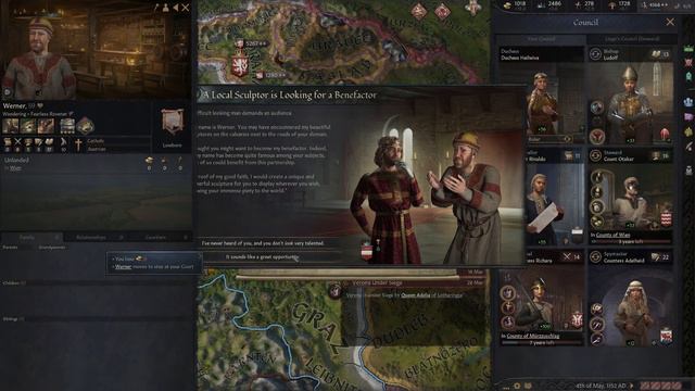 [15] FISHING FOR SECRETS | Let's Play - Crusader Kings 3 Habsburg Campaign смотреть онлайн