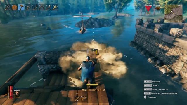 Valheim guide Как построить док для кораблей (Dock building Timelapse) смотреть онлайн