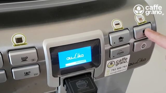 Odkamienianie ekspresu Saeco Aulika TOP Caffe Grano смотреть онлайн