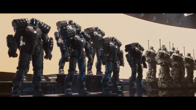 War Machine First Appearance Scene - Hammer Drones Presentation Scene - Iron Man 2 (2010) HD смотреть онлайн
