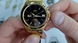 Часы Orient, классика,механические с автоподзаводом.