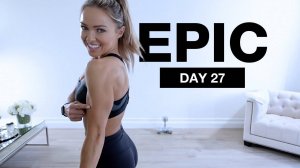 Caroline Girvan - Day 27 of EPIC _ Arms & Abs Workout [DUMBBELLS + BODYWEIGHT]