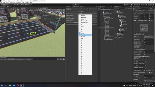 Mobile Traffic System - Create a driving game in Unity (feat CiDy 2 Urban Designer) смотреть онлайн