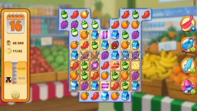 Supermarket Mania - Match 3 - Level 55 - Супермаркет Мания - Три в ряд смотреть онлайн