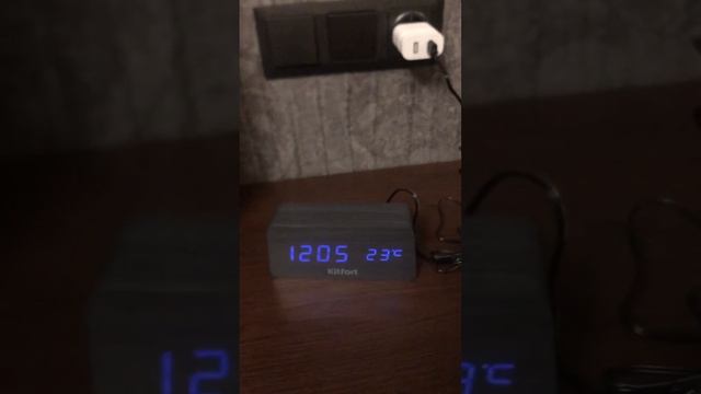 #китфорт #kitfort Мой отзыв о часах-будильнике KT-3304