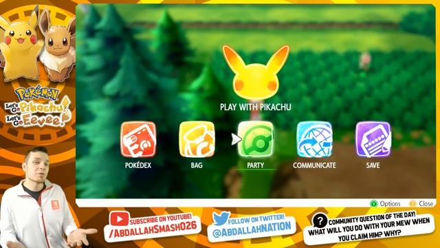 How To Get Mew in Pokemon Let's Go Pikachu & Eevee EARLY! смотреть онлайн