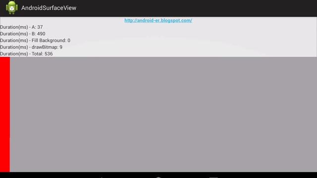 Draw bitmap programmatically for SurfaceView - B смотреть онлайн