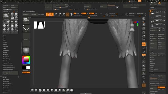 Создание 3D персонажа в ZBrush и Blender | Мой РЕГРЕСС В 3D, что пошло не так...3д больше не нужно? смотреть онлайн