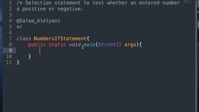 Java 11: الجمل الشرطية في الجافا if-Statement 2 смотреть онлайн