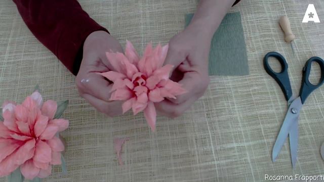 Profumatore Ambiente Fiore di carta Tutorial - Rosanna Frapporti смотреть онлайн