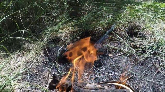 Походная пиролизная печь щепочница большая овальная от Горыныча! смотреть онлайн