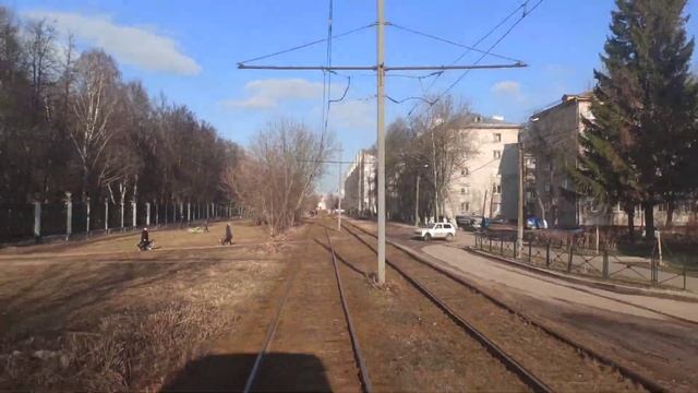 Трамвай №8 Нижний Новгород 09 03 2020 Весь маршрут 71-605 КТМ-5М3 Tram №8 Nizhny Novgorod смотреть онлайн