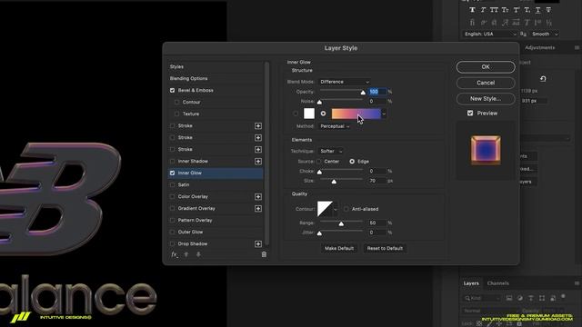 How To 3D Chrome Logo Effect The QUICK & EASY Way | PHOTOSHOP TUTORIAL 2022 смотреть онлайн