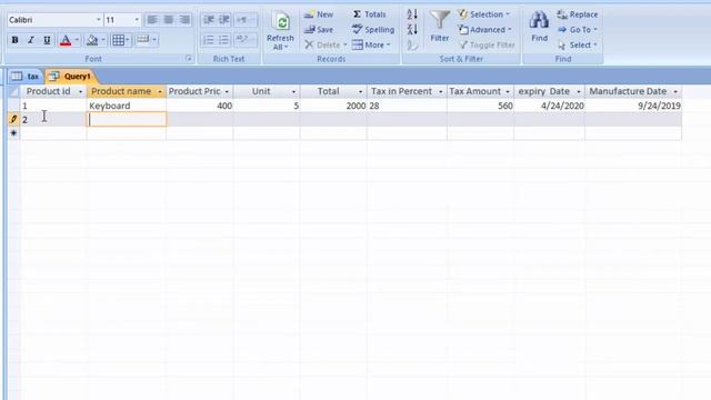 How to give multiple tax in ms access in hindi смотреть онлайн
