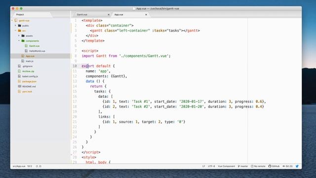 How to Create Vue.js Gantt Chart App | DHTMLX Tutorial смотреть онлайн