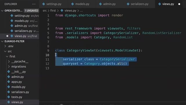 Live Search & Autocomplete in Django, Django Rest Framework using AJAX (Part 1) || How to смотреть онлайн