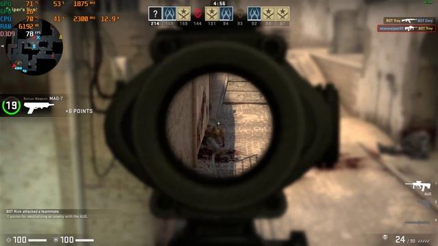 Counter Strike gameplay with Turbo Boost Disabled, Intel i5, GTX 1650 смотреть онлайн