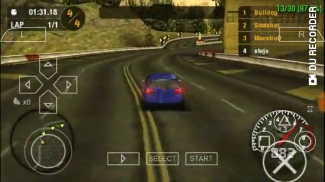 NFs most wanted ppsspp gameplay смотреть онлайн