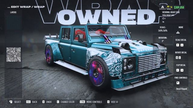 NFS Unbound Defender customization смотреть онлайн