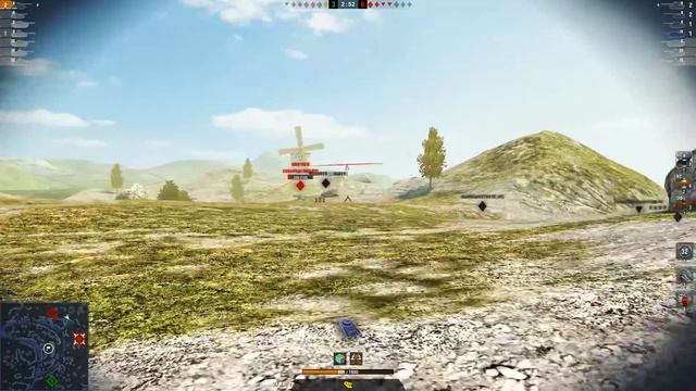 WoT Blitz - Очень сложный Батчат.Когда дрожат руки - World of Tanks Blitz (WoTB) смотреть онлайн