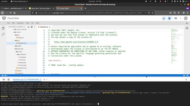 App Dev: Storing Application Data in Cloud Datastore v1.1 смотреть онлайн