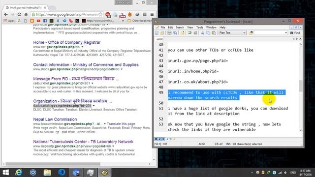Hack Website Using google dorks to find SQLi Vulnerable Sites Part 1 3 YouTube смотреть онлайн