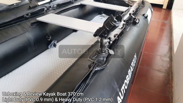 MANCING PAS, NGEBUT COCOK: Perahu Karet Kayak Boat 370 CM by AUTOBOATGUY (Light & Heavy Duty) смотреть онлайн